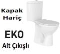 ALT ÇIKIŞLI KLOZET+DEPO (Kapak+İç Takım Hariç)