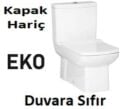 DUVARA SIFIR KARE KLOZET+DEPO (Kapak+İç Takım Hariç)