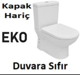 DUVARA SIFIR OVAL KLOZET+DEPO (Kapak+İç Takım Hariç)