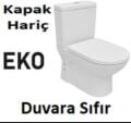 DUVARA SIFIR OVAL KLOZET+DEPO (Kapak+İç Takım Hariç)