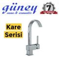 GNY-(-50052-)-KARE LÜX LAVABO BATARYASI-(=7-YIL GARANTİ=)