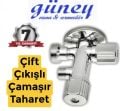 GNY-(-50453-)-ÇİFT ÇIKIŞLI ÇAMAŞIR-MUSLUĞU-(=7-YIL GARANTİ=)