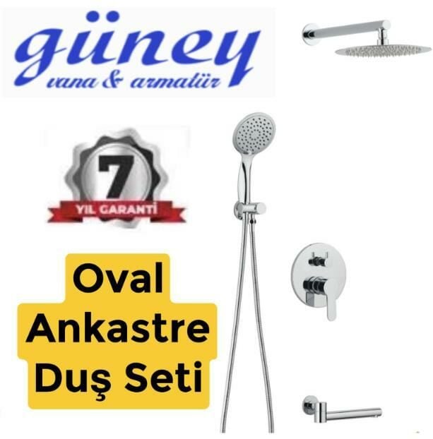 GNY-(-53301-)-ANKASTRE TEPE DUŞ SETİ (-OVAL-)