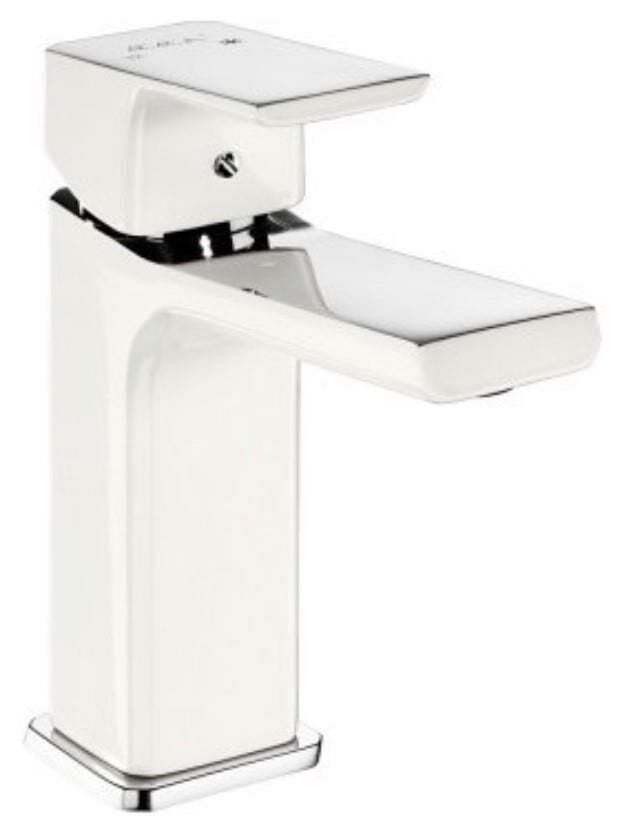 ECA TİERA SABİT LAVABO BATARYA (-104808989-)-KROM-BEYAZ