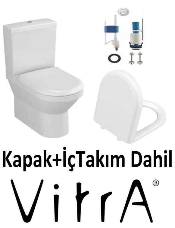 DUVARA SIFIR (-S50-)-OVAL-KLOZET+DEPO (Kapak+İç Takım Dahil)