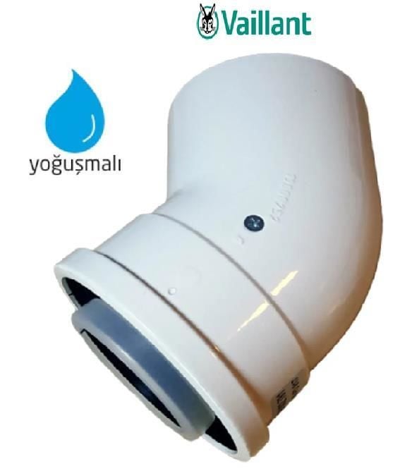 Vaillant/45 Drc Hermatik Kombi/Şofben İlave Açık Dirsek