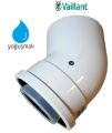 Vaillant/45 Drc Hermatik Kombi/Şofben İlave Açık Dirsek