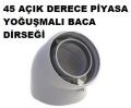 Piyasa/45 Drc Yoğuşmalı Kombi İlave Açık Dirsek
