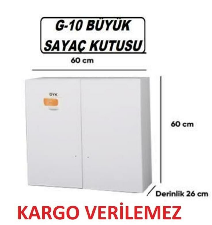 (G-10) BÜYÜK BOY SAYAÇ KUTUSU (62*66*26)
