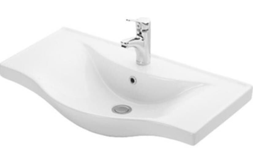 55 CM BANYO DOLABI OVAL TAŞI