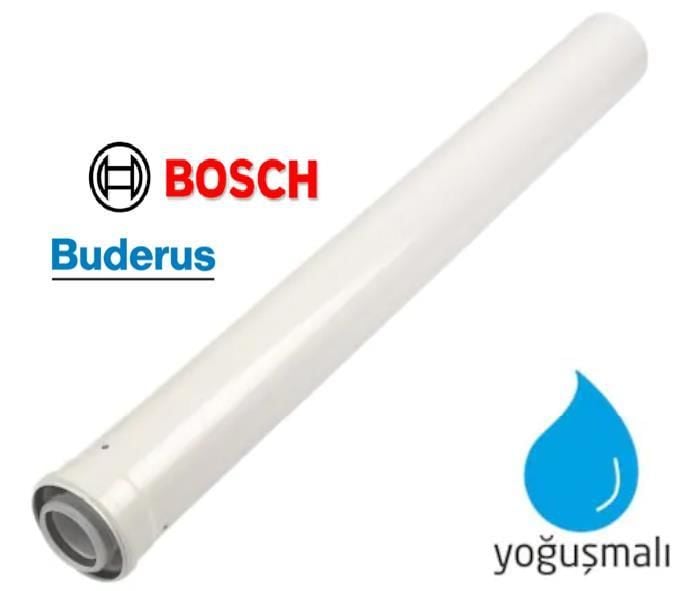 Bosch/Buderus/-1-Mt Yoğuşmalı Kombi İlave Baca Uzatması