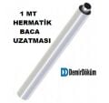 D.Döküm/Protherm/-1-Mt Hermatik Kombi/Şofben İlave Baca Uzatması