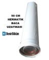 D.Döküm/Protherm/-50 Cm Hermatik Kombi/Şofben İlave Baca Uzatması