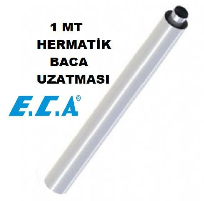 E.C.A/-1-Mt Hermatik Kombi/Şofben İlave Baca Uzatması