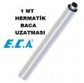 E.C.A/-1-Mt Hermatik Kombi/Şofben İlave Baca Uzatması