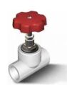 25 mm PLASTİK ŞİBER VANA