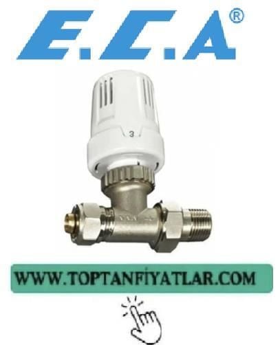 DÜZ PEX TERMOSTATİK VANA 1/2''(-TRV4-)