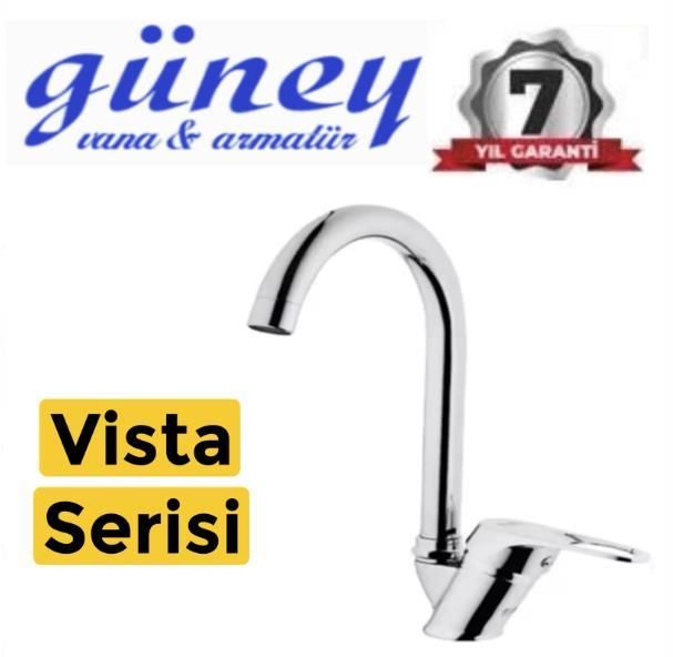 (-50573-)-GÜNEY BART.-VİSTA KUĞU MUTFAK BATARYASI BASTON BORULU