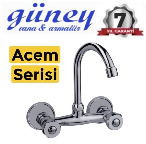 (-50101-)-GÜNEY BART.-ACEM DÖNER (DİK BORULU) MUTFAK BATARYASI