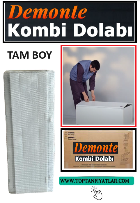 DEMONTE KOMBİ DOLABI TAM BOY