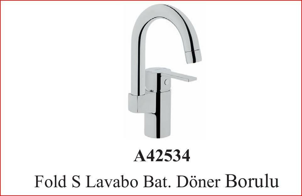 ARTEMA BATR.-FOLD-(S) DÖNER BORULU LAVABO-Ürün Kodu A42534