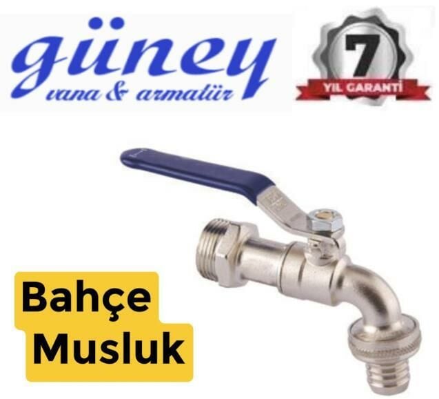 GNY-1/2''-BAHÇE MUSLUĞU-(-KÜRESEL-)