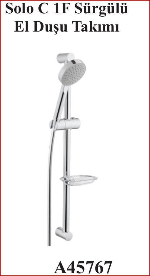 ARTEMA-SÜRGÜLÜ DUŞ SETİ SOLO C1F-Ürün Kodu A45676