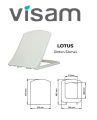 LOTUS KARE YAVAŞ KAPAK (Koli 12 Adet)